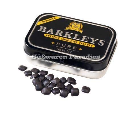 Barkleys Liquorice Pastillen würzig purer Lakritz Geschmack 16g von Barkleys Tuttle & Company