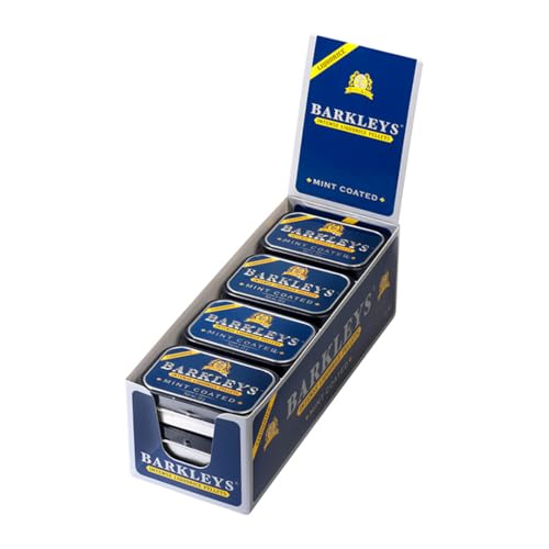 Barkleys Liquorice Pellets Mints 12 x 18 gr. Pastillen mit Minzgeschmack STARK von Barkleys