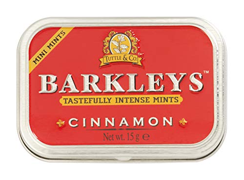 Barkleys Mini mints - Cinnamon, 12 tins, 12er Pack (12 x 15 g) von Barkleys