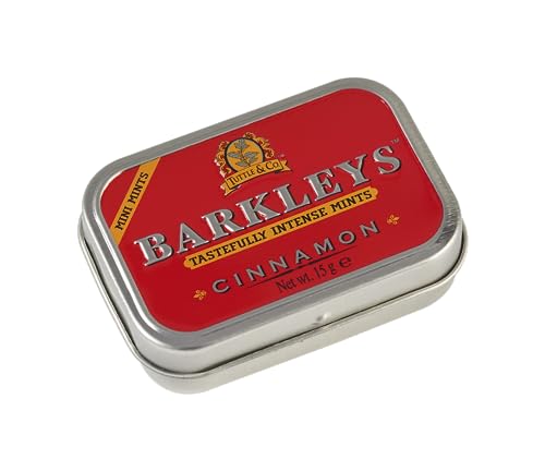 Barkleys Mints Zuckerfreie Zimt Intense Mints Dosen 15g von Barkleys