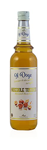 Il Doge Cocktailsirup, gerösteter Haselnuss, 70 cl, perfekt für Cocktails, Mocktails, Smoothies, Milchshakes von IL Doge