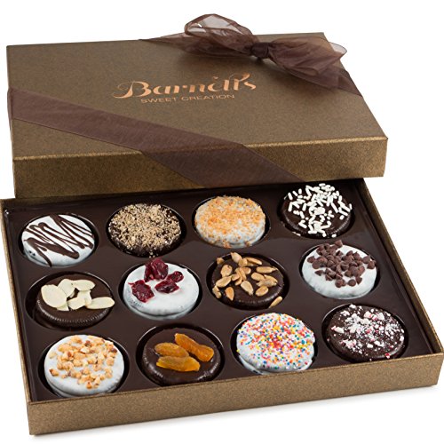 Elegant Chocolate Covered Sandwich Cookies Giftbox by N/A von Barnetts Fine Biscotti