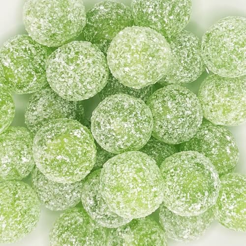 Barnetts Sweets Mega Sour Candy Apple 454g (1Lb) von Barnetts