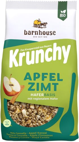 Krunchy Apfel Zimt 2 x 375 gr von Barnhouse