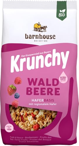 Krunchy Waldbeere alternativ gesüßt von Barnhouse