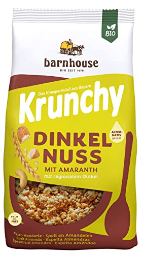 Krunchy Dinkel-Nuss mit Amaranth von Barnhouse