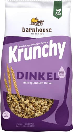 Krunchy Dinkel alternativ gesüßt von Barnhouse