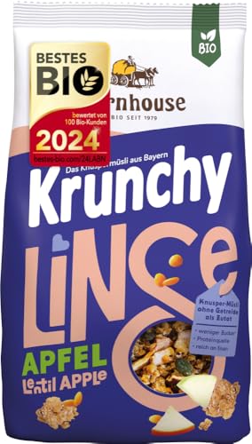 Krunchy Linse Apfel 18 x 325 gr von Barnhouse