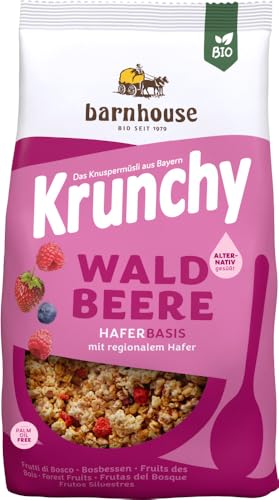 Krunchy Waldbeere alternativ gesüßt von Barnhouse