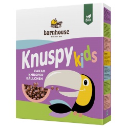 Reis-Kakao-Knusperbällchen Knuspy Kids von Barnhouse