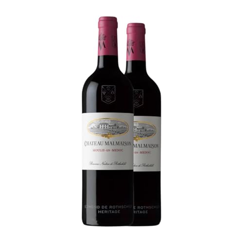 Baron Edmond de Rothschild Château Malmaison Moulis-en-Médoc 75 cl Rotwein (Karton mit 2 Flaschen von 75 cl) von Baron Edmond de Rothschild