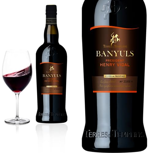 12er Karton 2007 Banyuls Grand Cru President Henry Vidal von Terres des Templiers - Rotwein von Baron-Fuente