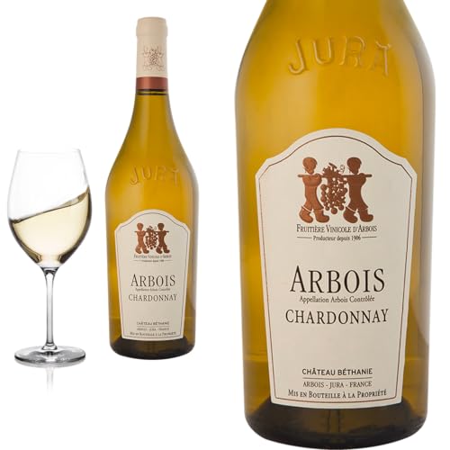 12er Karton 2022 Arbois Chardonnay aus dem Jura von Château Béthanie - Weißwein von Baron-Fuente