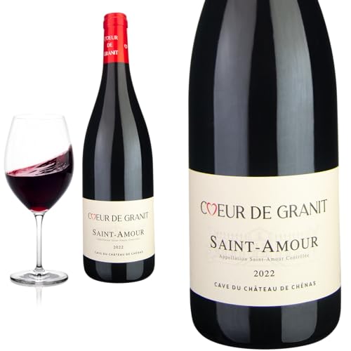 12er Karton 2022 Saint-Amour Coeur de Granit von Cave du Château de Chénas - Rotwein von Baron-Fuente