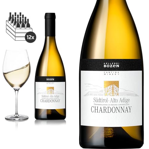 12er Karton 2023 Chardonnay DOC Südtirol von Kellerei Bozen/Gries - Weißwein von Baron-Fuente