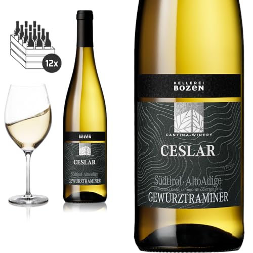 12er Karton 2023 Gewürztraminer CESLAR Südtirol von Kellerei Bozen - Weißwein von Baron-Fuente