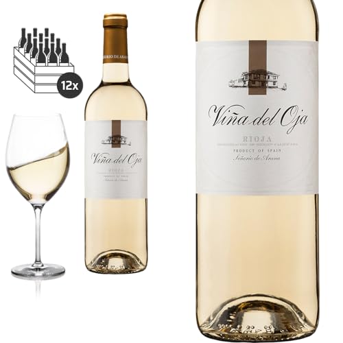 12er Karton 2023 Rioja blanco Vina del Oja von Bodegas Senorio de Arana - Weisswein von Baron-Fuente