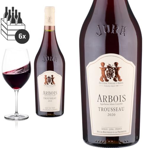 6er Karton 2020 Arbois Trousseau trocken vom Château Béthanie - Rotwein von Baron-Fuente