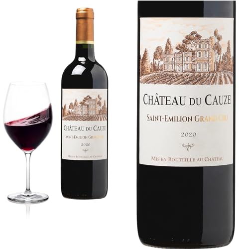 6er Karton 2020 Saint Emilion Grand Cru von Château DU CAUZE - Rotwein von Baron-Fuente