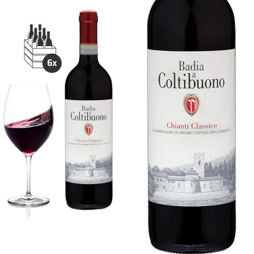 6er Karton 2021 BIO Chianti Classico von Badia a Coltibuono - Rotwein von Baron-Fuente