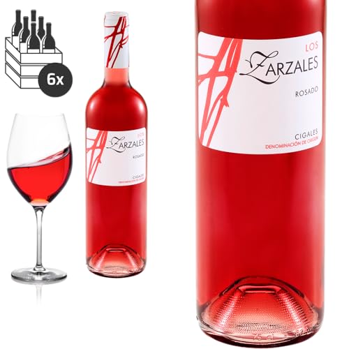 6er Karton 2023 Cigales Rosado Los Zarzales von Bodegas Avelino Vegas - Roséwein von Baron-Fuente