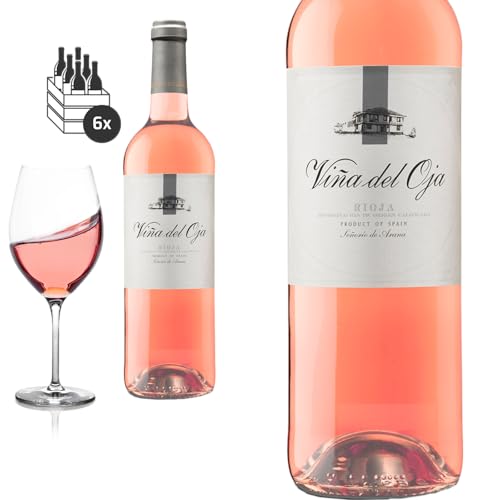 6er Karton 2023 Rioja Rosato Vina del Oja von Bodegas Senorio de Arana - Rosewein von Baron-Fuente