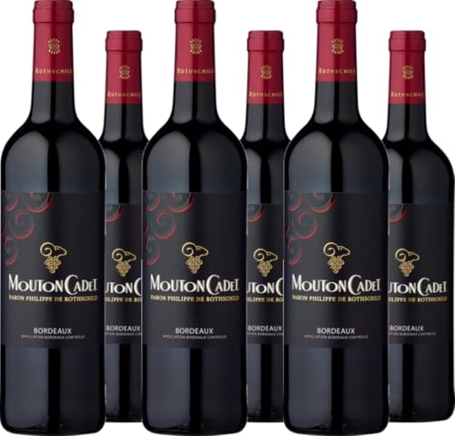 Baron Philippe de Rothschild Mouton Cadet Rouge Bordeaux AOC 2011 (6 Flaschen á 750ml) von Baron Philippe de Rothschild