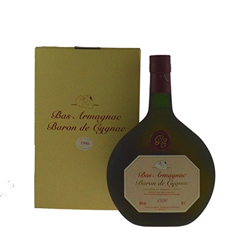 Rarität: Armagnac Baron de Cygnac 0,7l Jahrgang 1990 inkl. GP von Baron de Cygnac