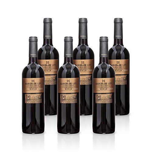 Barón de Ley GRAN RESERVA Rioja 2011 Tempranillo, Paket mit:6 Flaschen von Baron de Ley