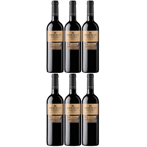 Barón de Ley Gran Reserva Tempranillo Trocken Rotwein Wein Inkl. FeinWert E-Book (6 x 0,75l) von Barón de Ley