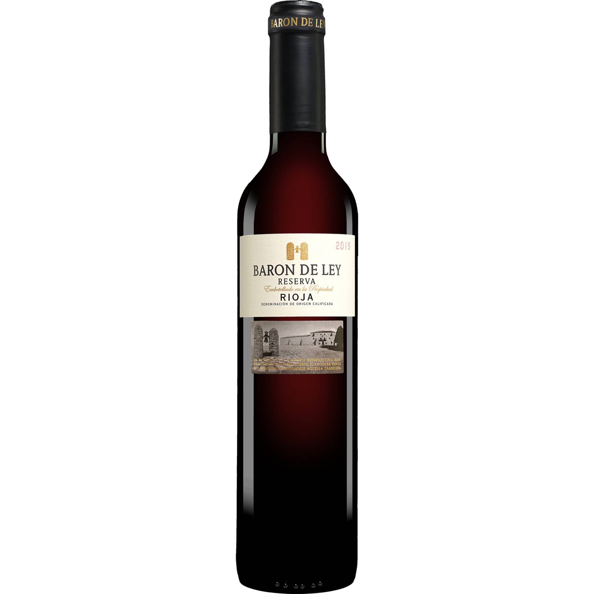 Barón de Ley Reserva - 0,5 L. 2019  0.5L 14.5% Vol. Rotwein Trocken aus Spanien von Barón de Ley