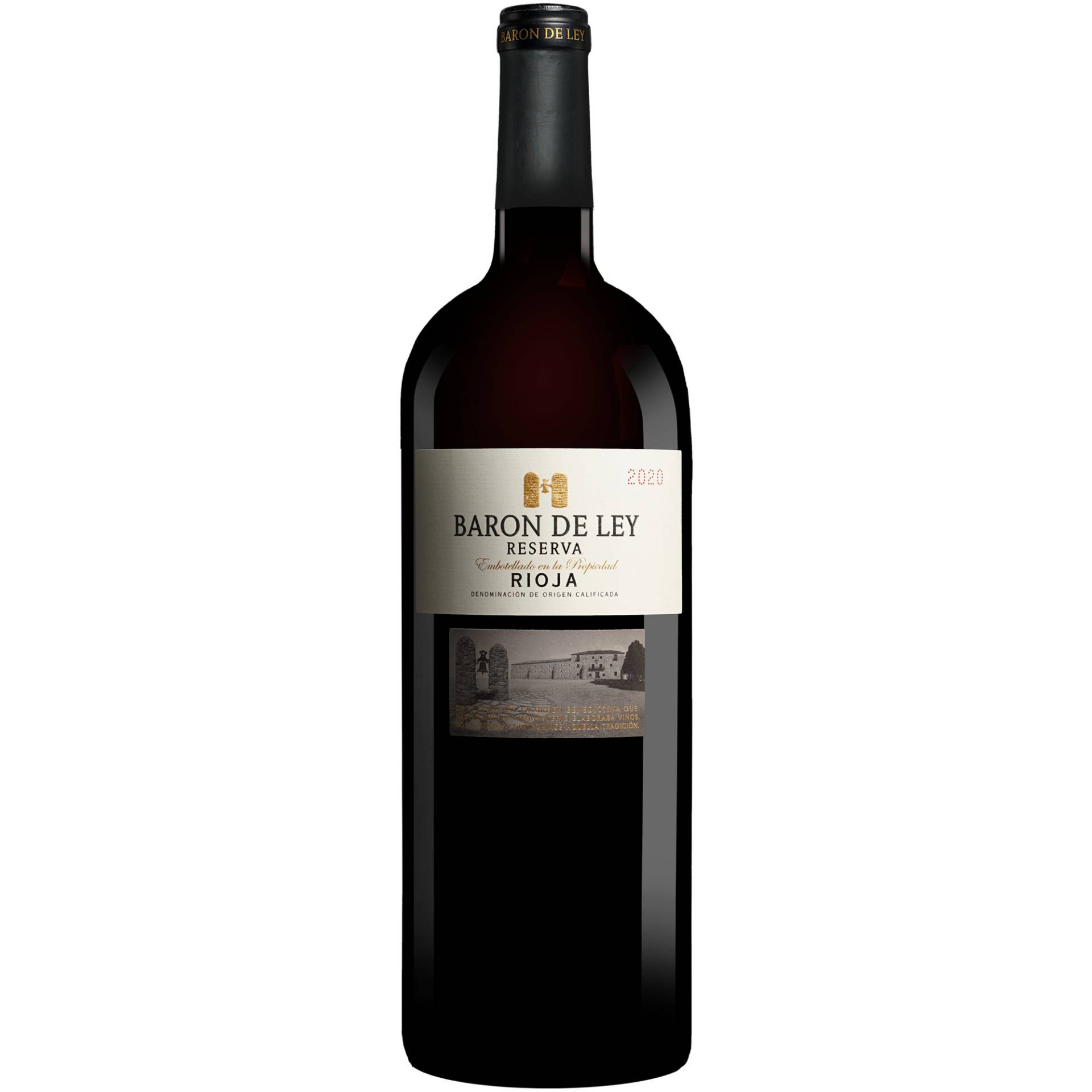 Barón de Ley Reserva - 1,5 L. Magnum 2020  1.5L 14% Vol. Rotwein Trocken aus Spanien von Barón de Ley