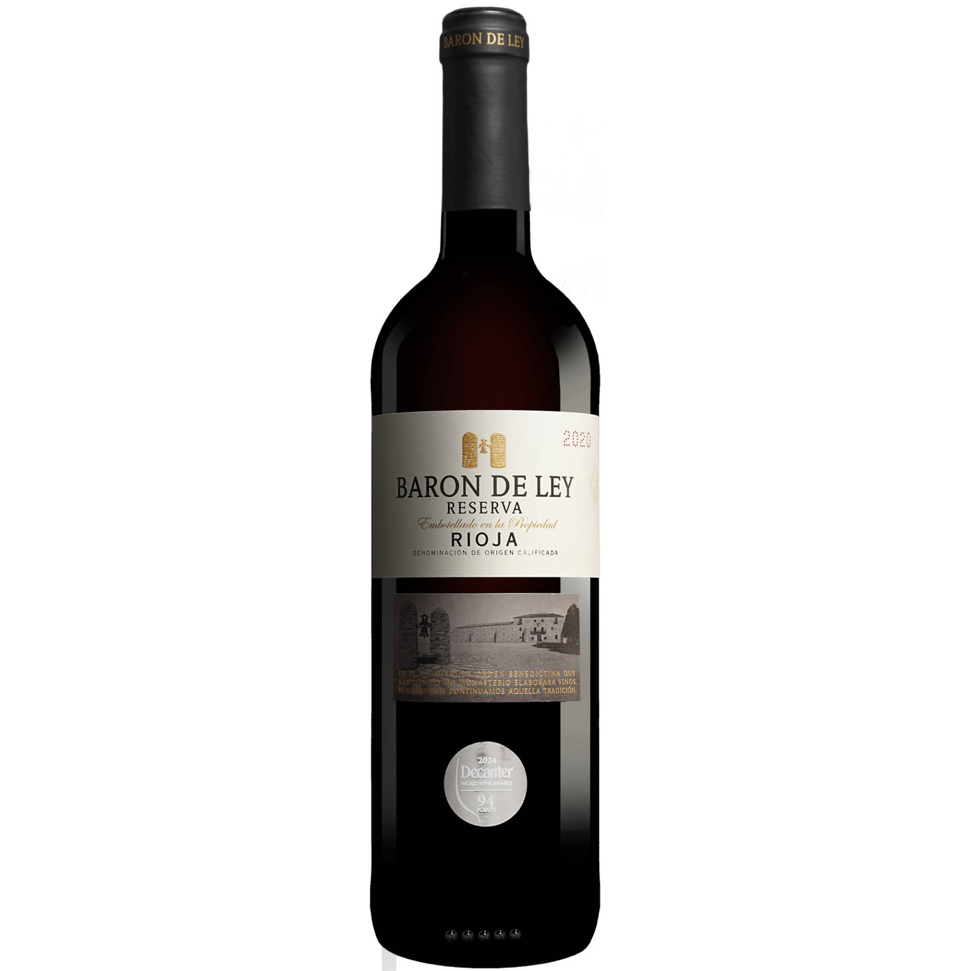 Barón de Ley Reserva 2020  0.75L 14% Vol. Rotwein Trocken aus Spanien von Barón de Ley