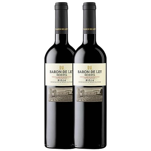 Barón de Ley Tempranillo Rioja Reserve Magnum-Flasche 1,5 L (Schachtel mit 2 Magnum-Flasche von 1,5 L) von Barón de Ley