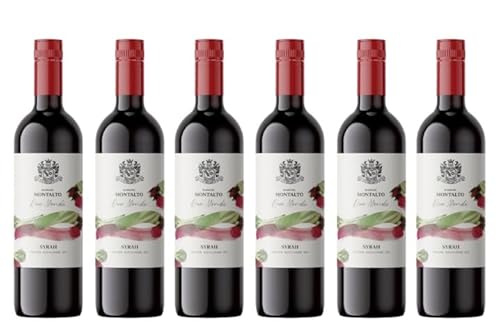 6x 0,75l - 2021er - Barone Montalto - Syrah - Terre Siciliane I.G.P. - Sizilien - Italien - Rotwein trocken von Barone Montalto