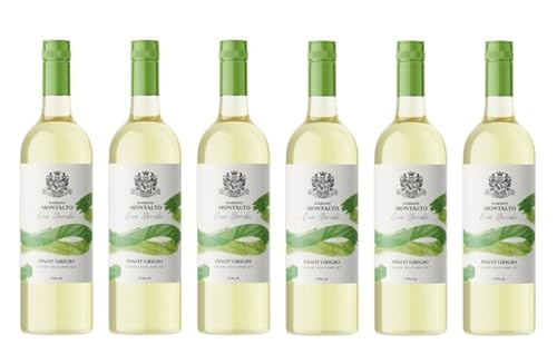 6x 0,75l - 2023er - Barone Montalto - Pinot Grigio - Terre Siciliane I.G.P. - Sizilien - Italien - Weißwein trocken von Barone Montalto