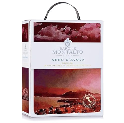 BARONE MONTALTO BAG IN BOX NERO D' AVOLA SICILIA DOC 3 LT von Barone Montalto