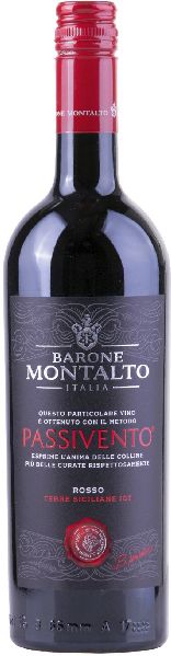 Barone Montalto Passivento Rosso Terre Siciliane IGT Jg.