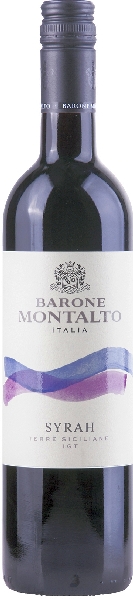 Barone Montalto Syrah Jg. 2021 70 Proz. des Weines lagern 4 Monate in franz. Eiche von Barone Montalto