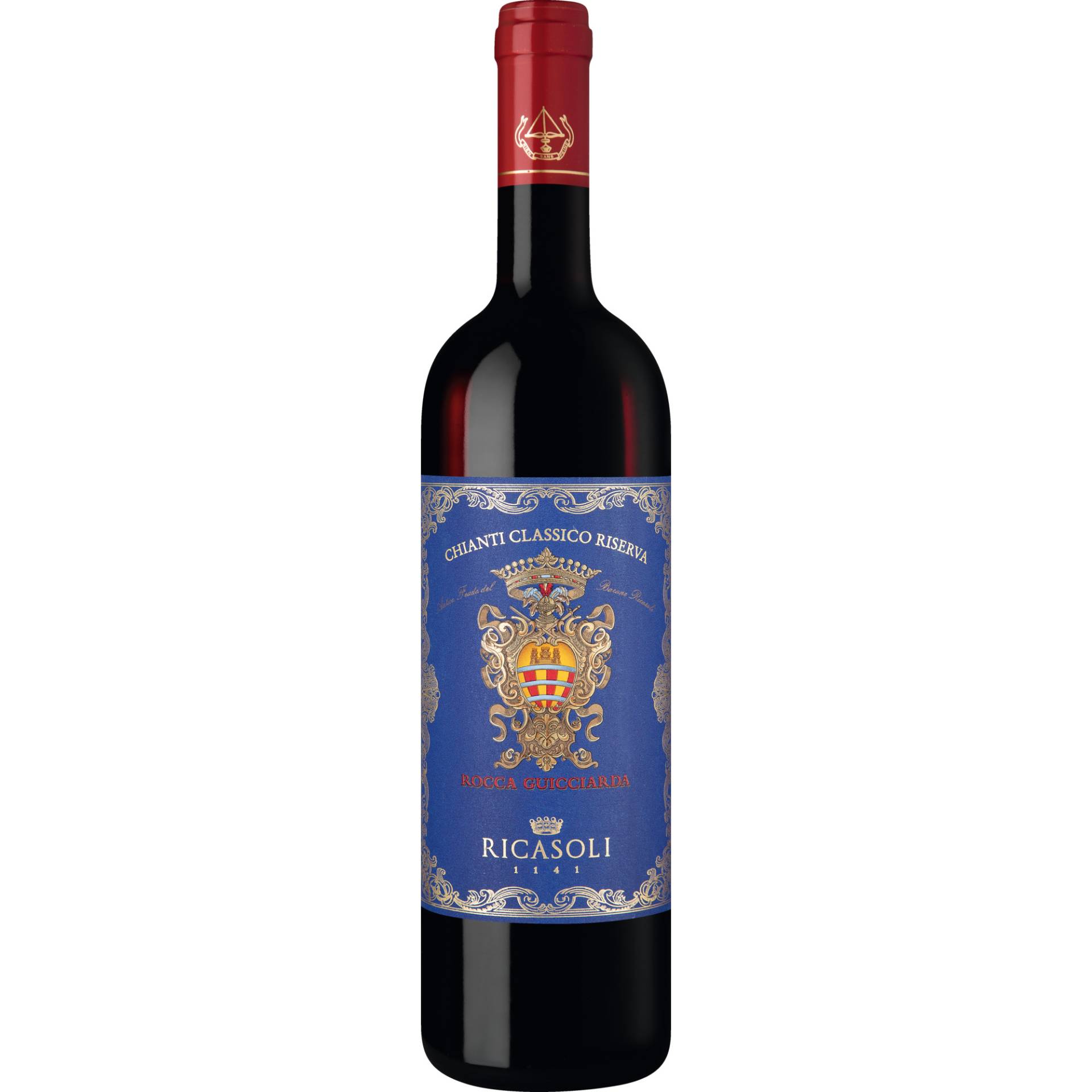 Rocca Guicciarda Chianti Classico Riserva, Chianti Classico Riserva DOCG, Toskana, 2021, Rotwein von Barone Ricasoli S.P.A., Gaiole in Chianti (SI), Italia