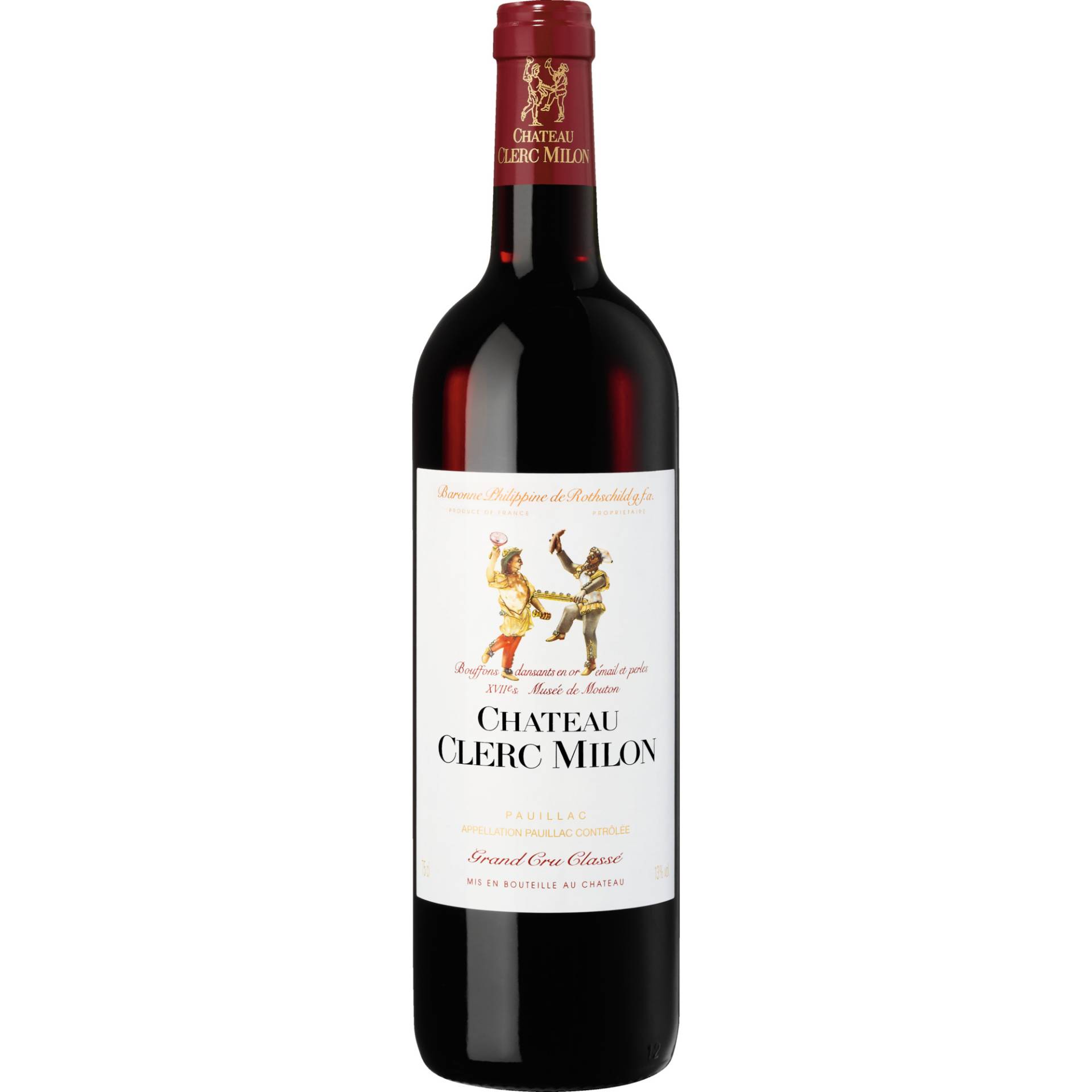 Château Clerc-Milon, Pauillac AOP, 5ème Cru Classé, Bordeaux, 2021, Rotwein von Baronne Philippine de Rothschild GFA, 33250 Pauillac, France