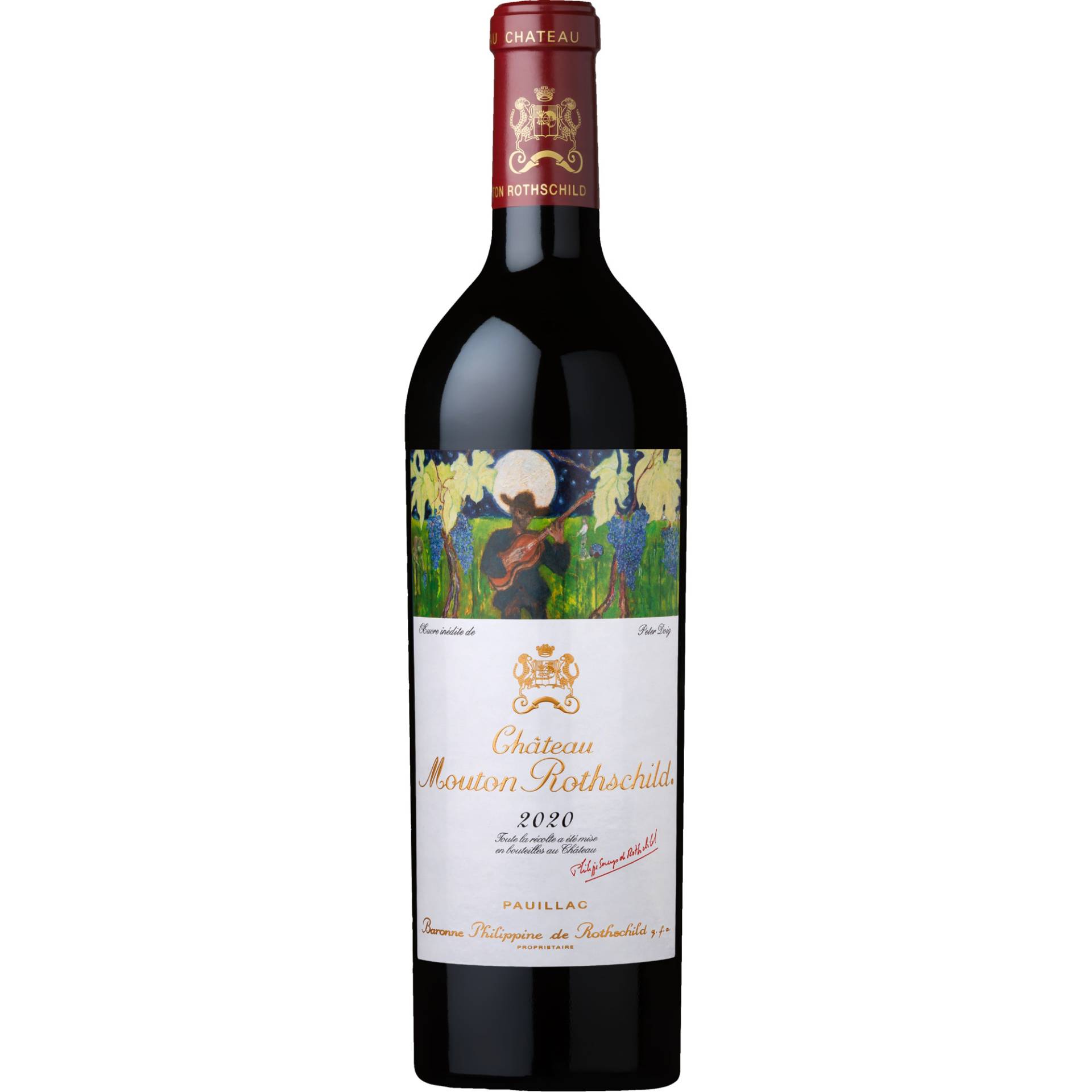 Château Mouton-Rothschild, Pauillac AOP, 1er Cru Classé, Bordeaux, 2020, Rotwein von Baronne Philippine de Rothschild GFA, 33250 Pauillac, France