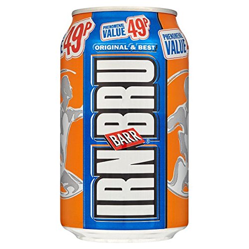 Irn-Bru Barr 330ml (Packung mit 24 x 330 ml) von Barr