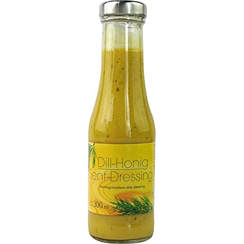 Dill-Honig-Senf-Sauce Senf-Dressing BARRIQUE-Feine Manufaktur Niederlande 300ml-Fl von Barrique