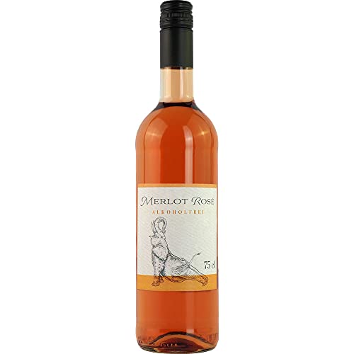 Merlot rosé Entalkoholisierter Wein Rosewein halbtrocken EDITION Barrique Deutschland 750ml-Fl von Barrique