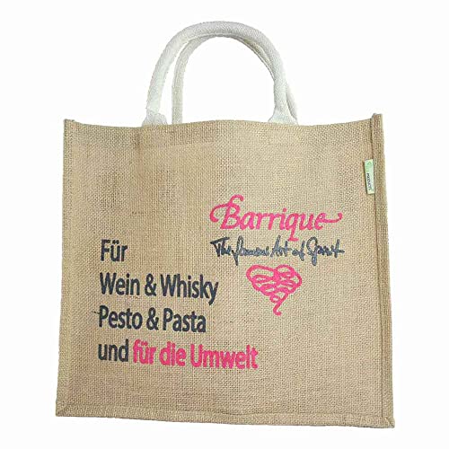 Pck.Tasche Jute groß 35x39x15 mit Henkeln BARRIQUE-Selektion Niederlande 1Stück von Barrique