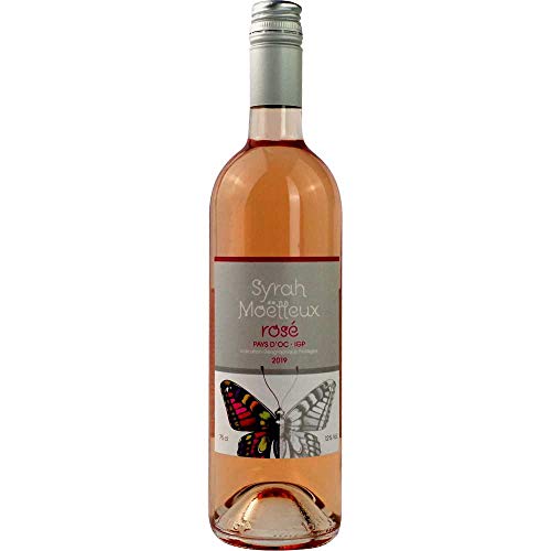 Syrah rosé d'oc moelleux 2022 Pays d'oc IGP,lieblich Rosewein Vegan lieblich Edition BARRIQUE Frankreich 750ml-Fl von Barrique