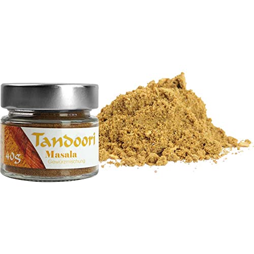 Tandoori-Masala-Gewürz Gewürzmischung Vegan BARRIQUE-Feine Manufaktur Deutschland 40g-Glas von Barrique