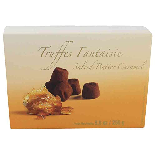 Truffes Fantaisie mit Caramel Salted Butter Caramel Vegetarisch BARRIQUE-Feine Manufaktur Frankreich 250g-Pack von Barrique