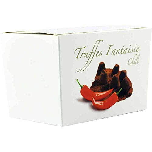 Truffes Fantaisie mit Chili scharf mit Chili Vegetarisch BARRIQUE-Feine Manufaktur Frankreich 250g-Pack von Barrique